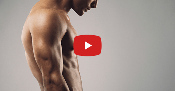 【動画】週一回で十分!腹筋を6つに割る筋トレ法をご紹介!