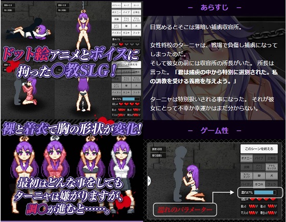 ドット調教SLGターニャ