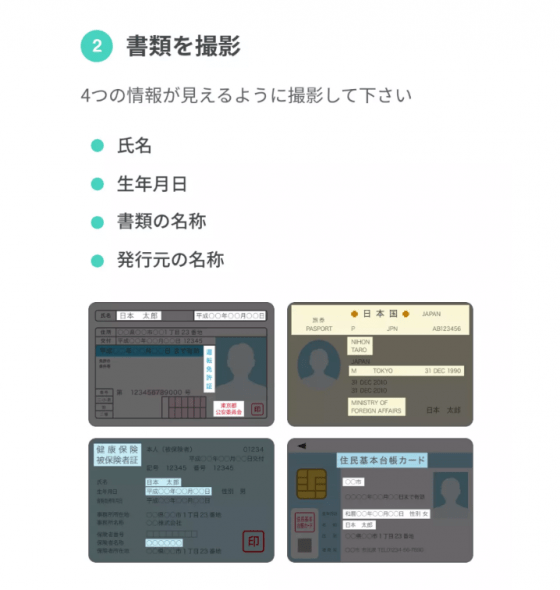 全機能を使用するためには年齢確認が必須
